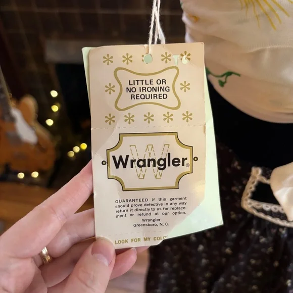 🌼 1970’s Wrangler Halter DEADSTOCK - Picture 6 of 16